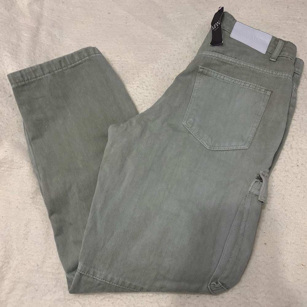 Boohoo Olive Men's Cargo Pants - Picture 8 of 11